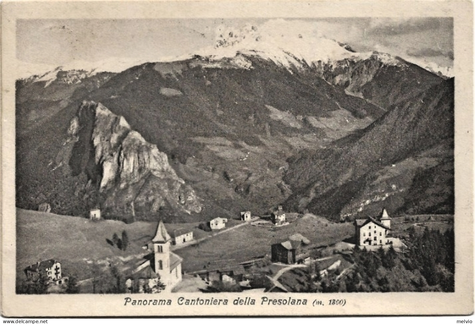1924-Bergamo Panorama Cantoniera Della Presolana - Bergamo