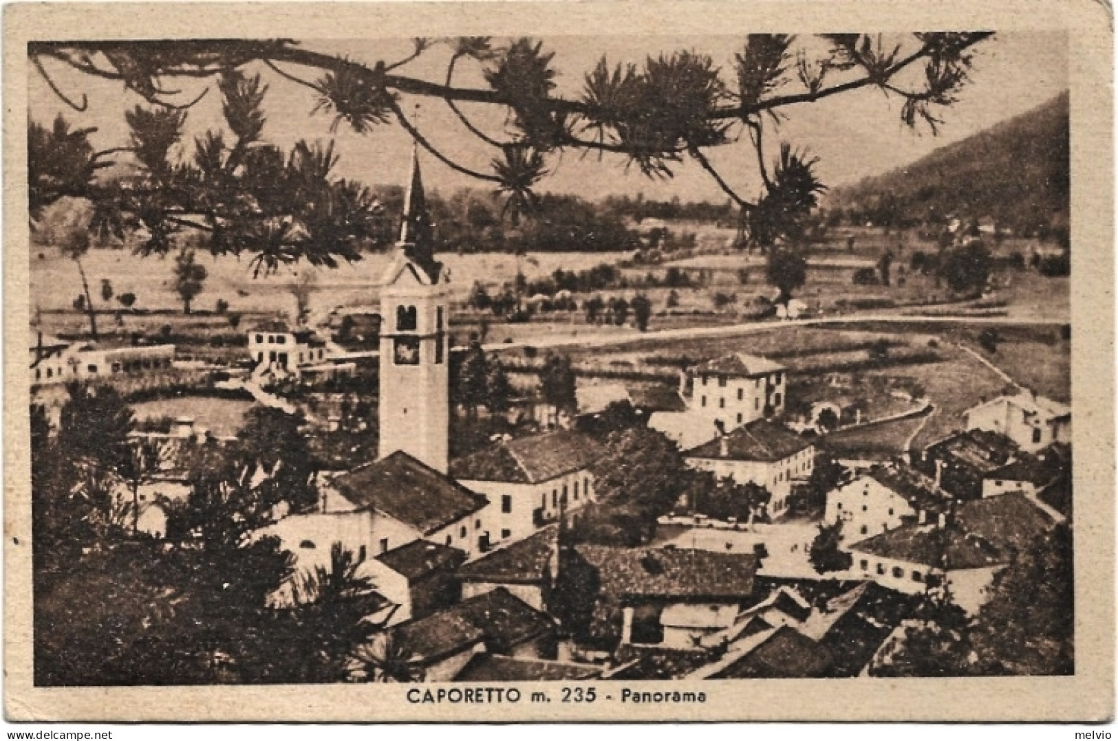 1943-Gorizia Caporetto Panorama - Gorizia