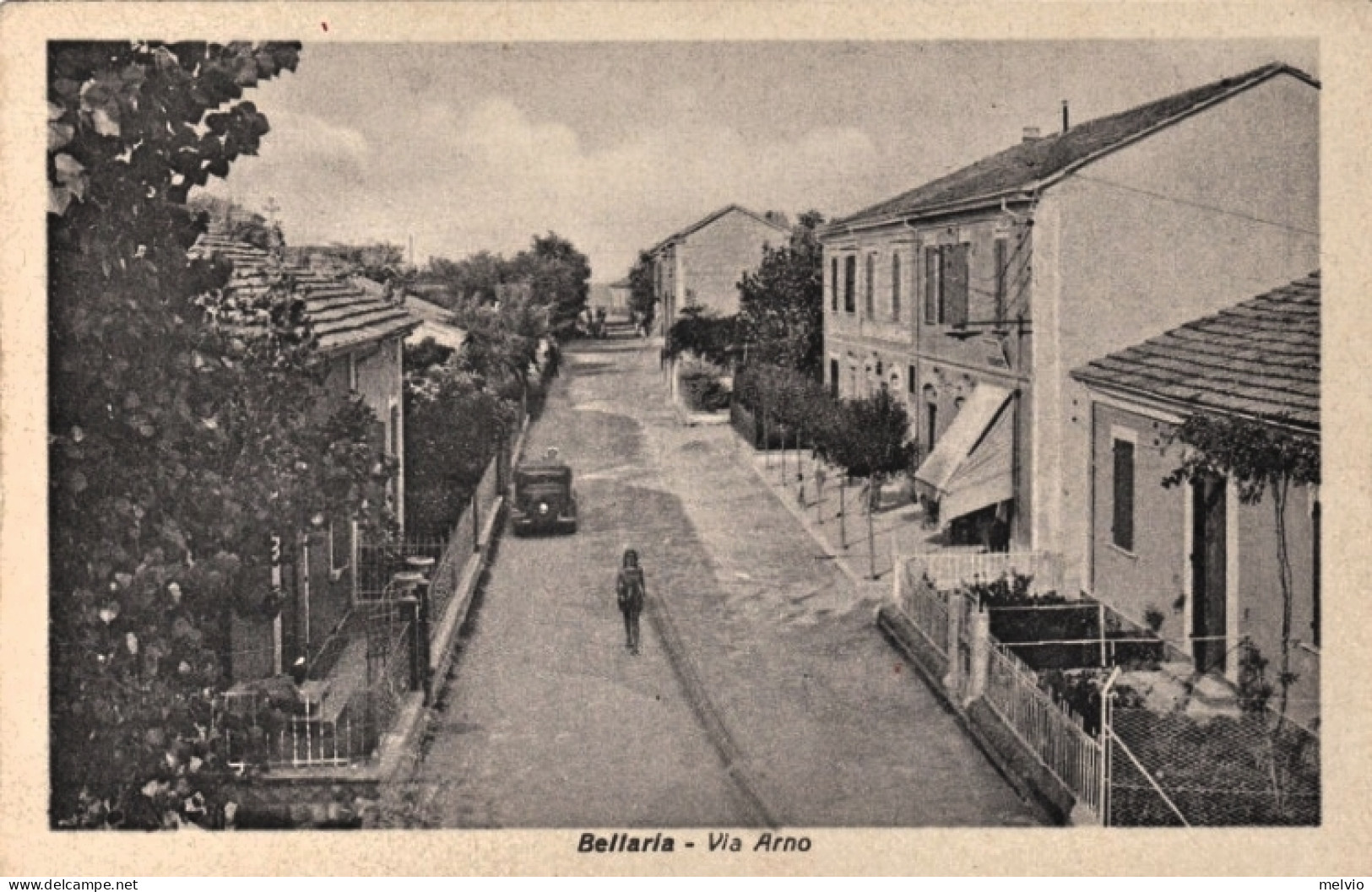 1920-ca.-Bellaria Forli', Via Arno - Forli