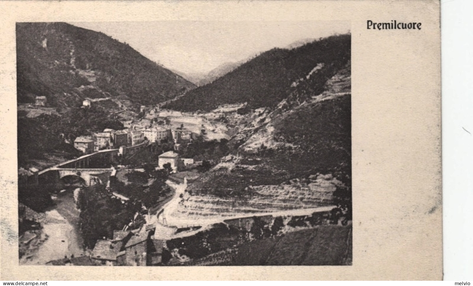 1913-Premilcuore Forli', Panorama, Viaggiata - Forli