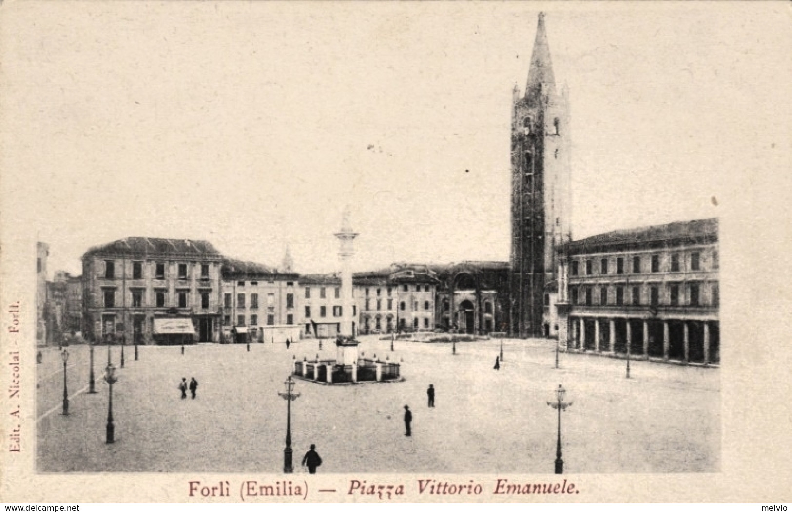 1904-ca.-Forli', Piazza Vittorio Emanuele - Forlì