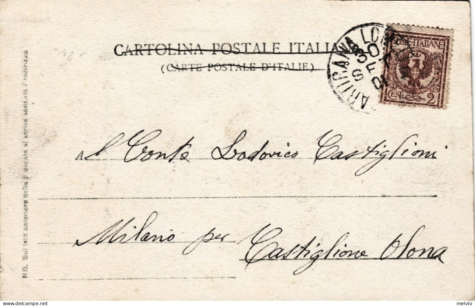 1901-Sartirana Lomellina Pavia, Castello Ducale, Animata, Viaggiata - Pavia