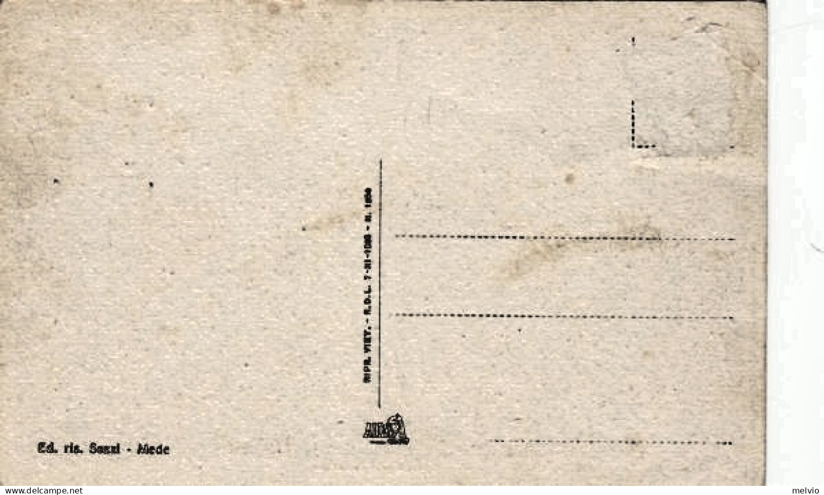 1920-ca.-Mede Pavia, Panorama Piccola Piega Angolare - Pavia