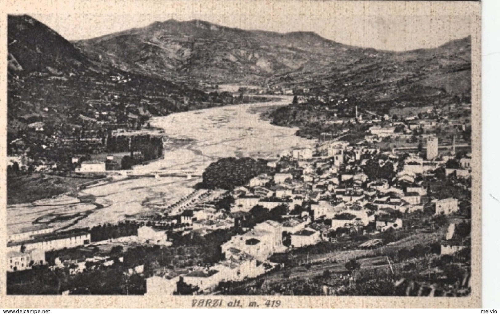 1940-Varzi Pavia, Panorama Di Tutto Il Paese, Viaggiata - Pavia