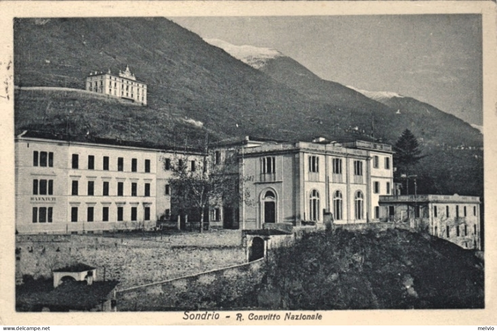 1932-Sondrio,Convitto Nazionale, Viaggiata - Sondrio