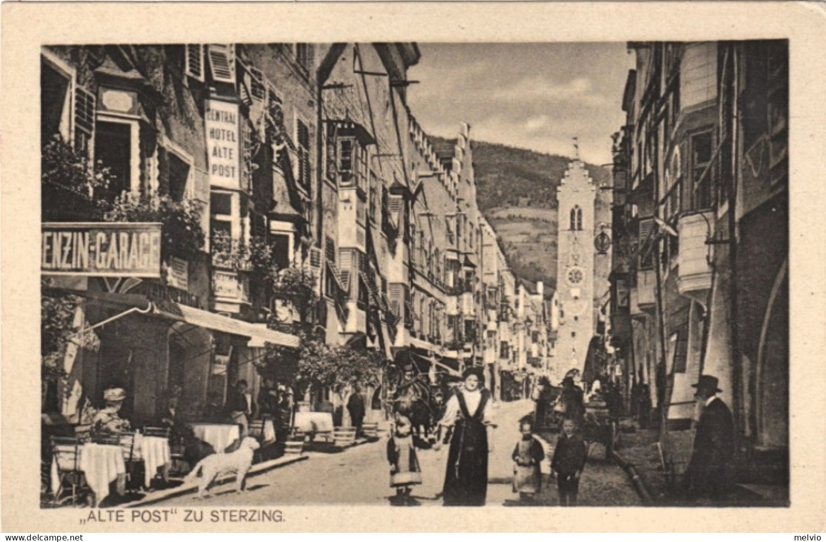 1910-ca.-Vipiteno Bolzano, Alte Post Zu Sterzing, Animata - Bolzano (Bozen)