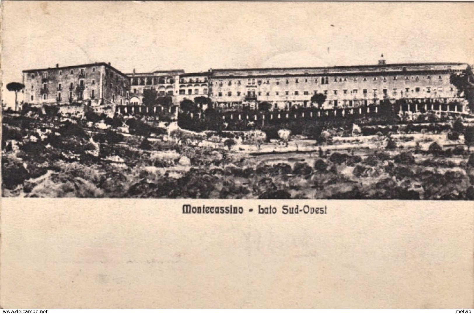 1929-Montecassino Frosinone, Veduta Lato Sud Ovest, Viaggiata - Frosinone