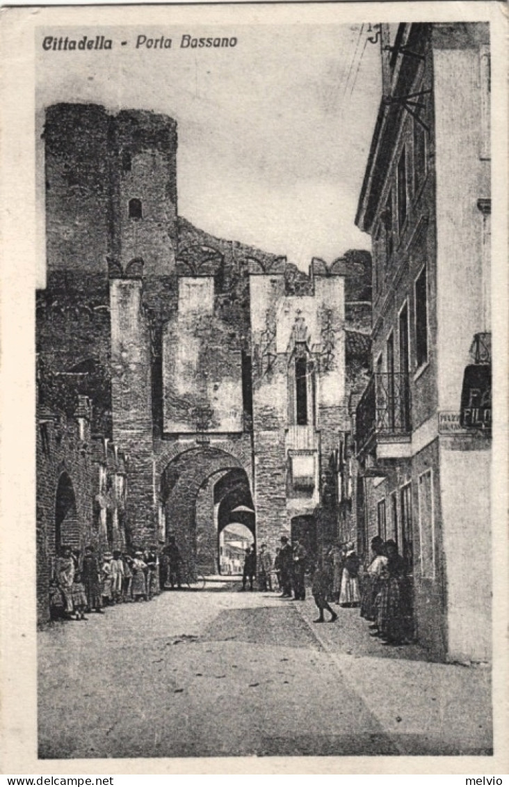 1920-ca.-Cittadella Padova, Porta Bassano, Non Viaggiata - Padova (Padua)