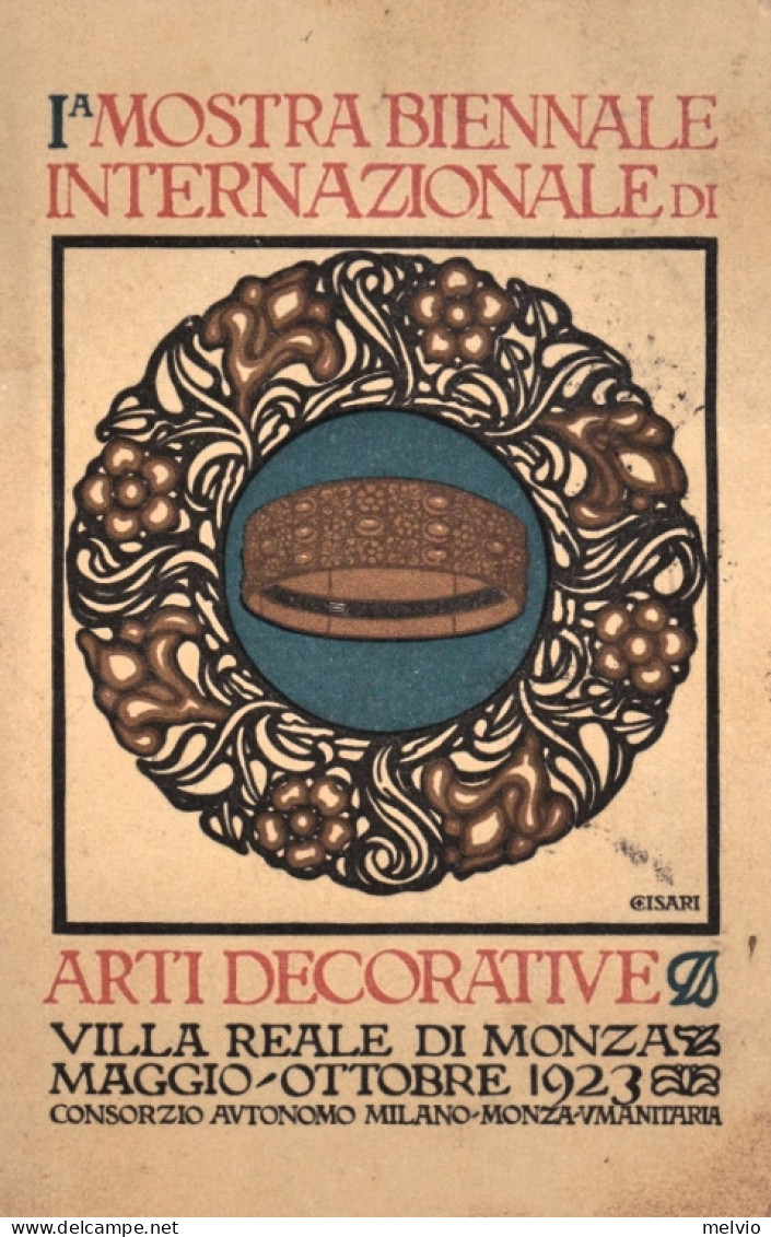 1923-Milano, Villa Reale, I Mostra Biennale Internzionale Arti Decorative, Viagg - Demonstrationen