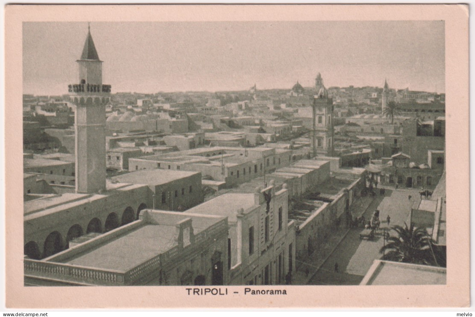 1914-Tripoli Panorama, Scritta Ma Non Spedita - Libia