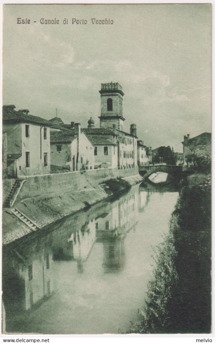 1918-Este Canale Di Porto Vecchio - Padova