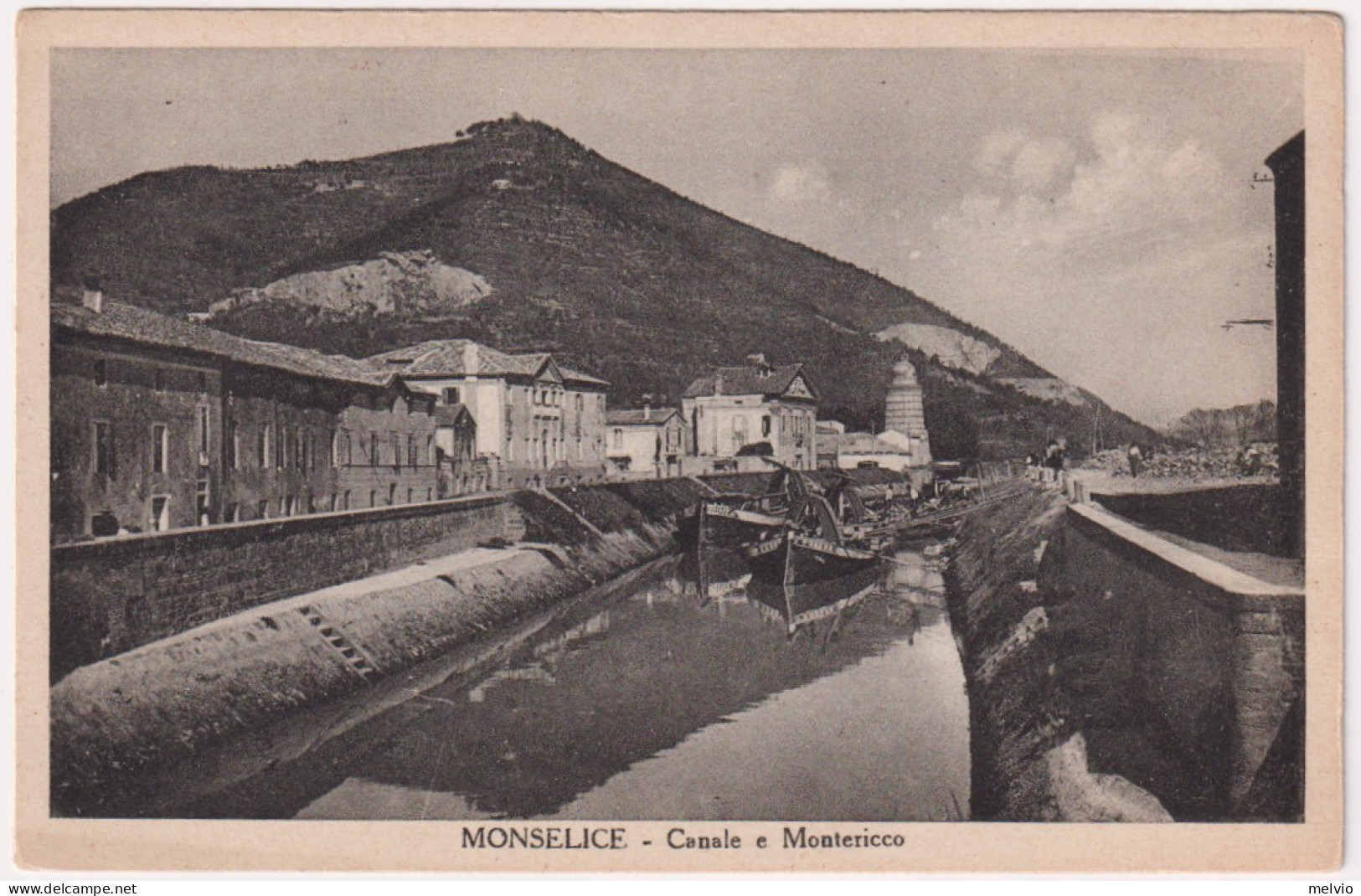 1925-Monselice Canale E Montericco - Padova