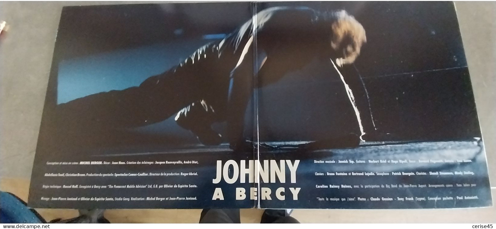 Johnny Hallyday  A BERCY...double 33Tours ..1988 - Other - French Music