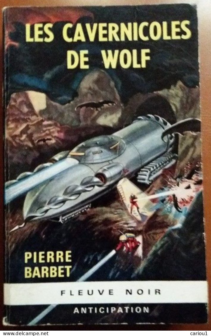 C1  Pierre BARBET Les Cavernicoles De Wolf FNA 292 1966 EO Epuise  PORT INCLUS FRANCE - Fleuve Noir