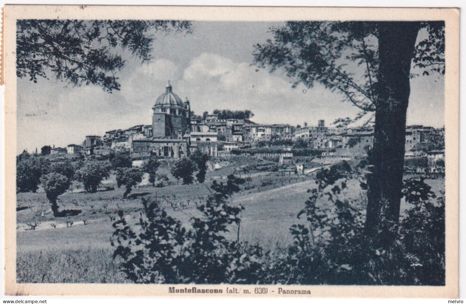 1949-cartolina Montefiascone Panorama, Viaggiata - Viterbo