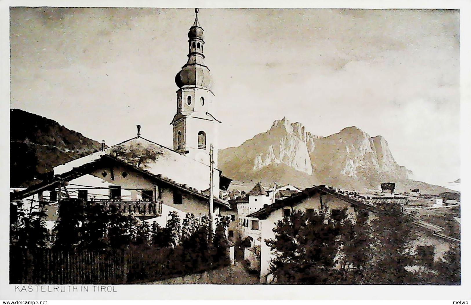 1924-Castelrotto Trento - Kastelruth In Tirol Viaggiata - Trento