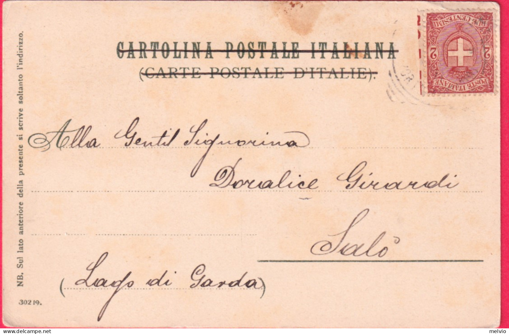 1901-Bordighera Due Vedute, Viaggiata - Imperia