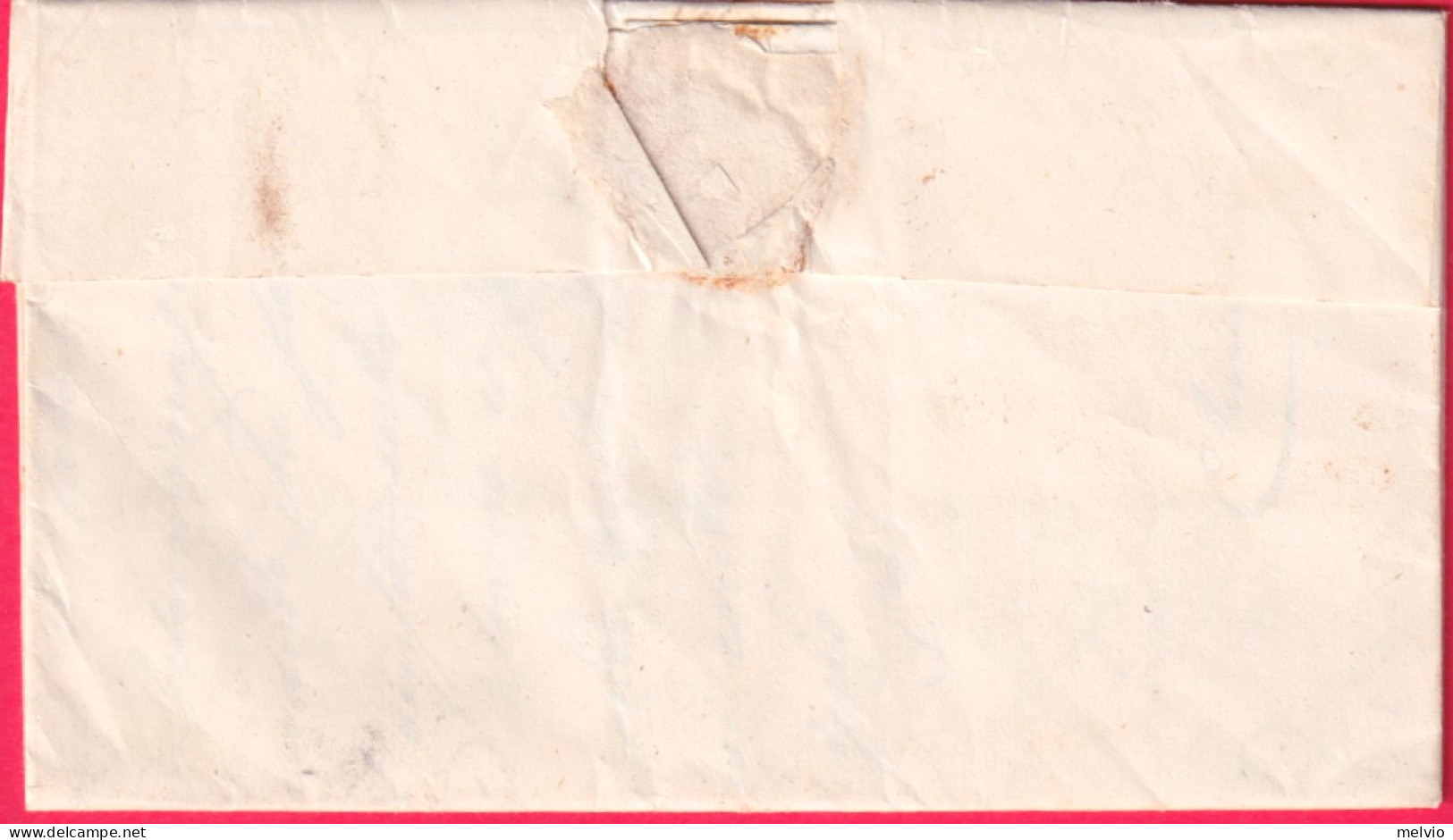 1860-lettera Con Bollo Municipale Verdastro Di Adrara S.Martino - Unclassified