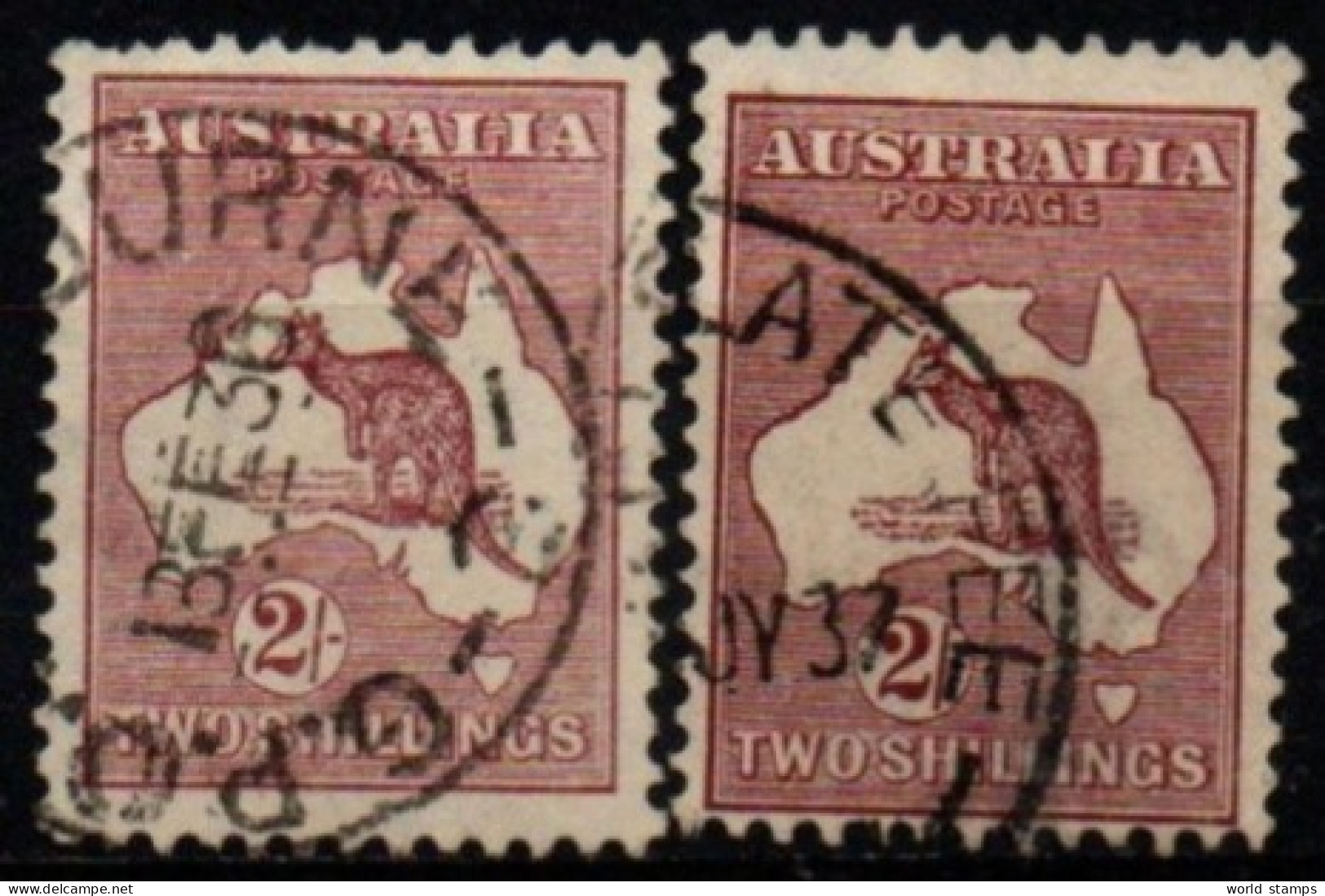 AUSTRALIE 1931-6 O - Used Stamps