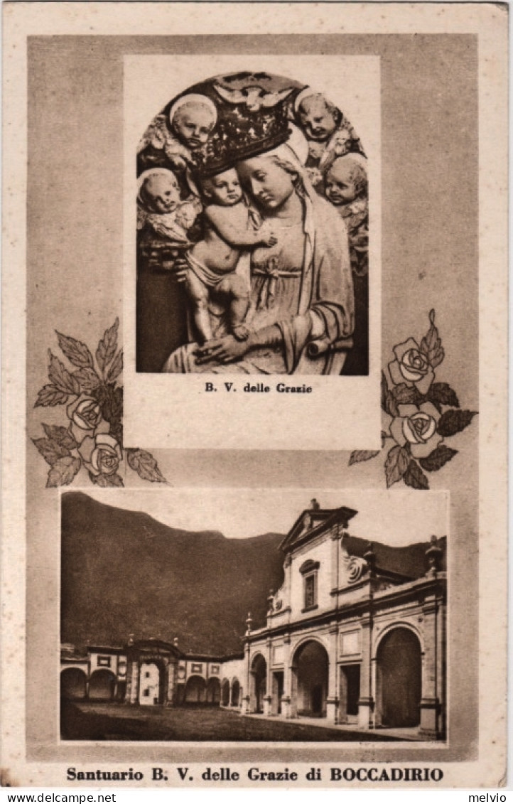 1925-Bologna Santuario B.V.delle Grazie Di Boccadirio Viaggiata - Bologna