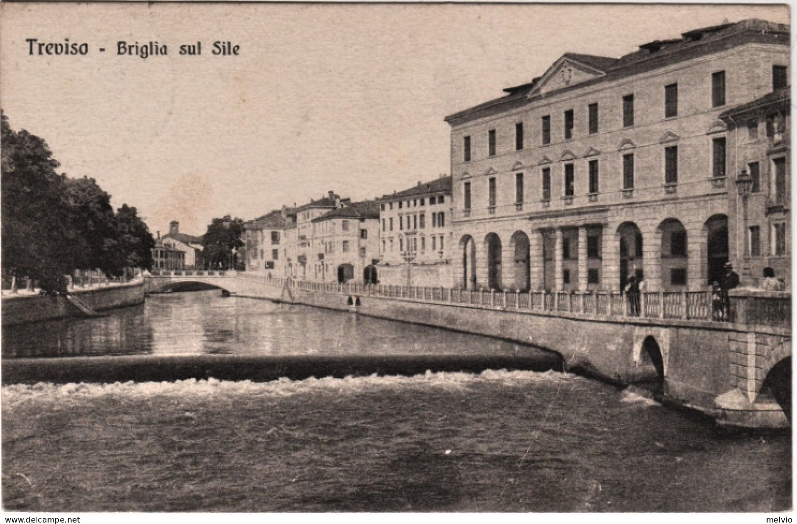 1917-Treviso Briglia Sul Sile, Viaggiata - Treviso