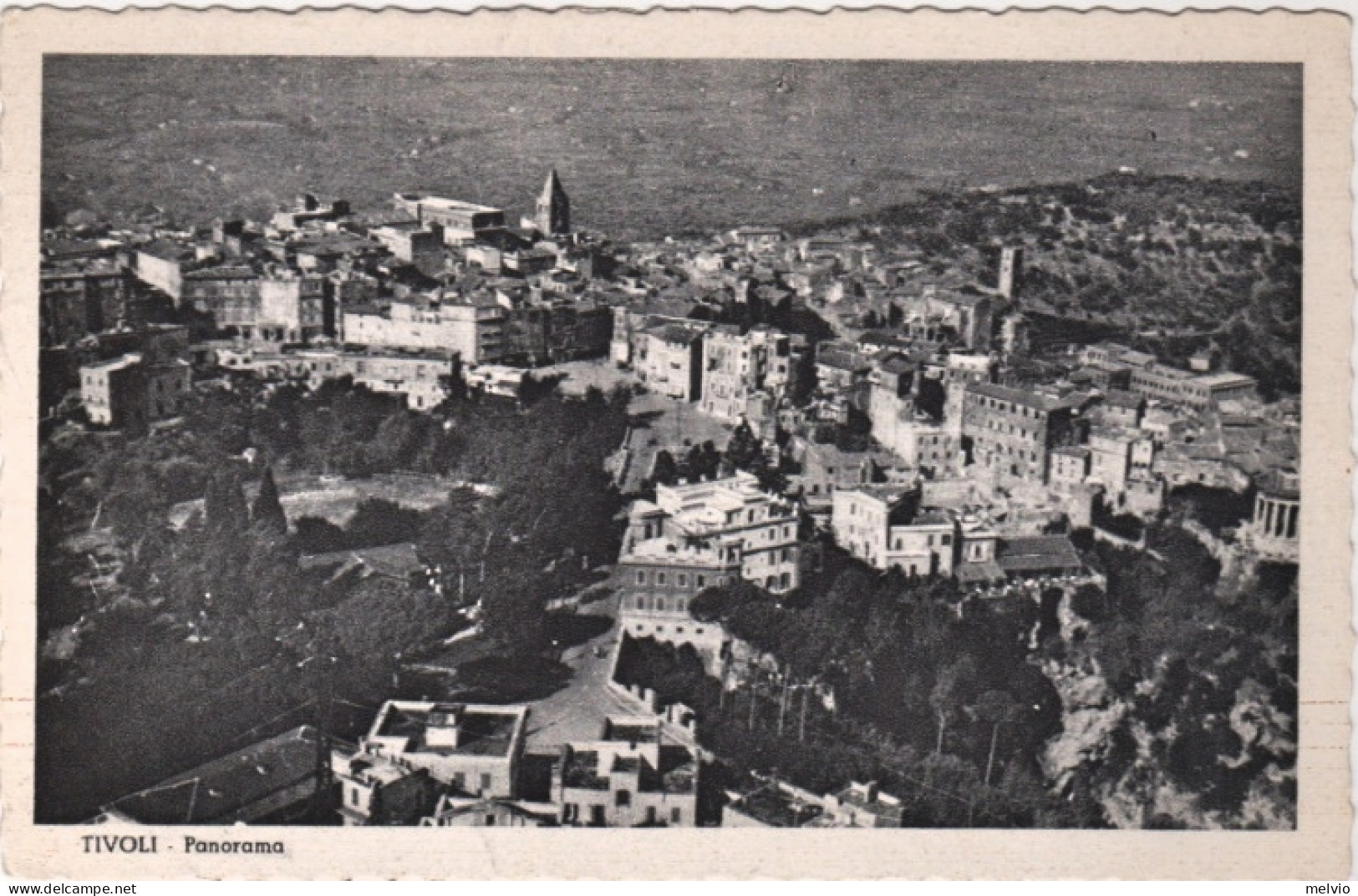 1940circa-Tivoli Panorama, Vedutina Anche Al Verso - Tivoli