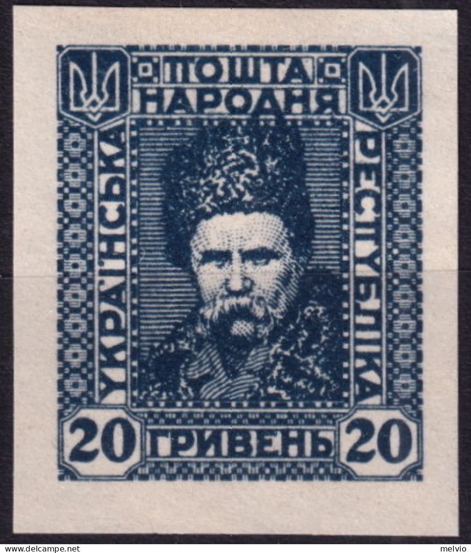 1920/21-Ucraina (MLH=*) 20gr. Non Dentellato - Ucraina