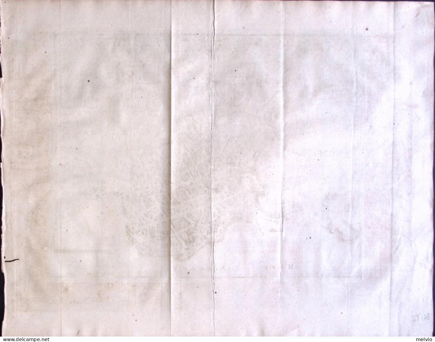 1715-Philippo Cluverio "Siracusa Veterum Siracusarum Typus"incisione In Rame Ved - Landkarten