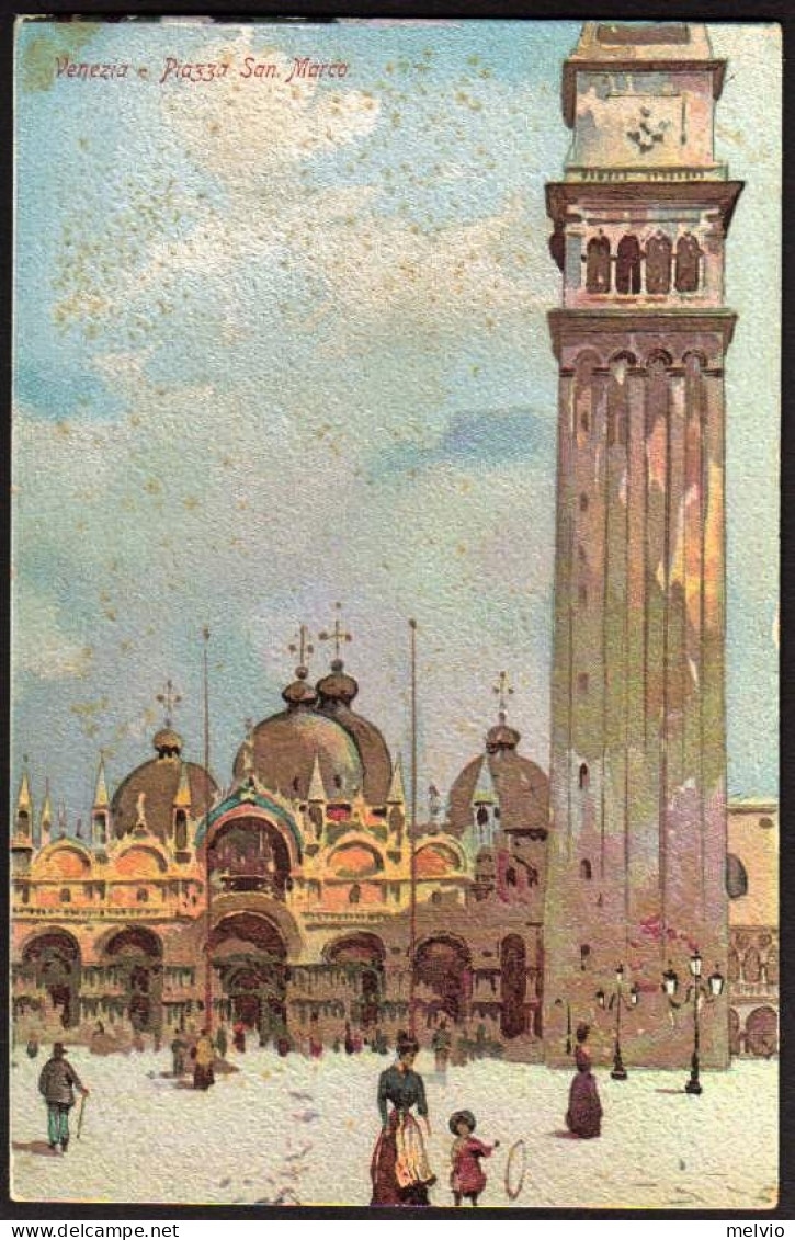 1900circa-"Venezia,Piazza San Marco" - Venezia (Venice)