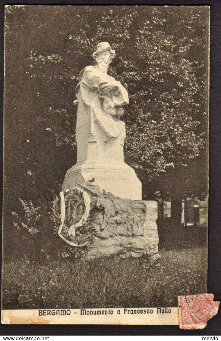1930circa-"Bergamo,monumento A Francesco Nullo" - Bergamo