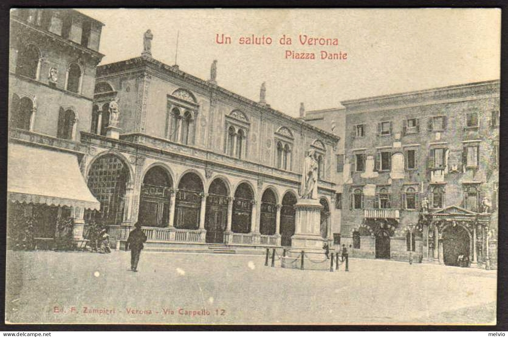 1930circa-"Verona,piazza Dante" - Verona