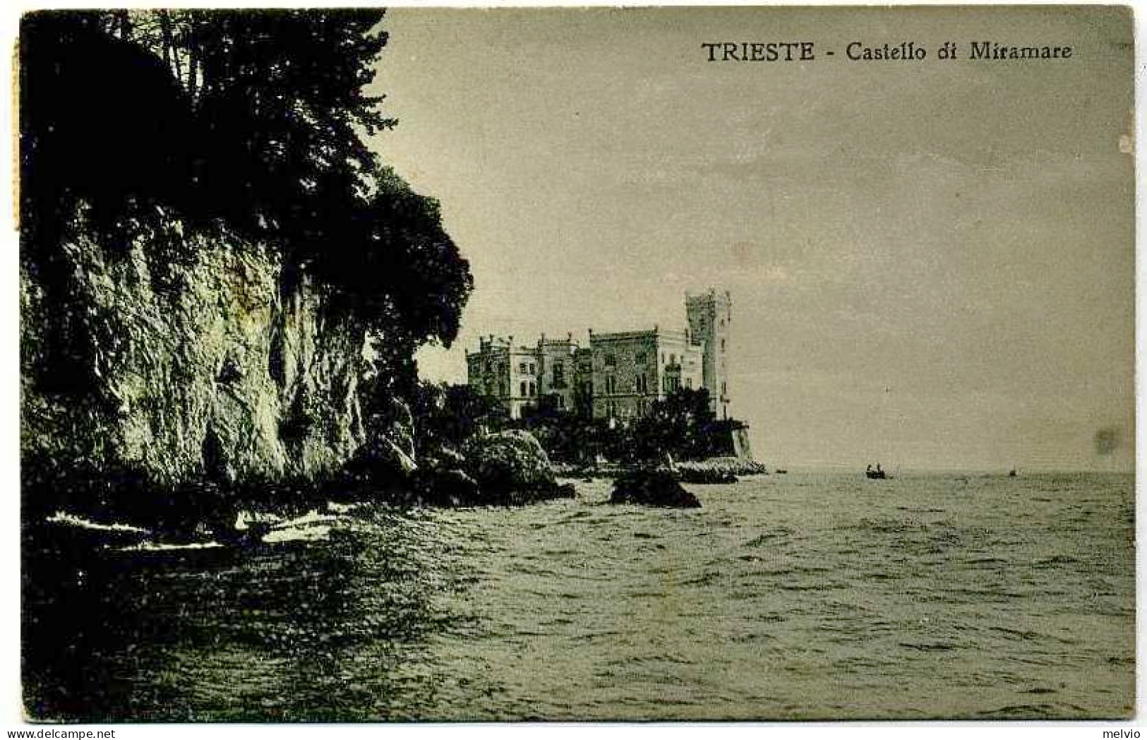 1923-"Trieste-Castello Di Miramare" - Trieste