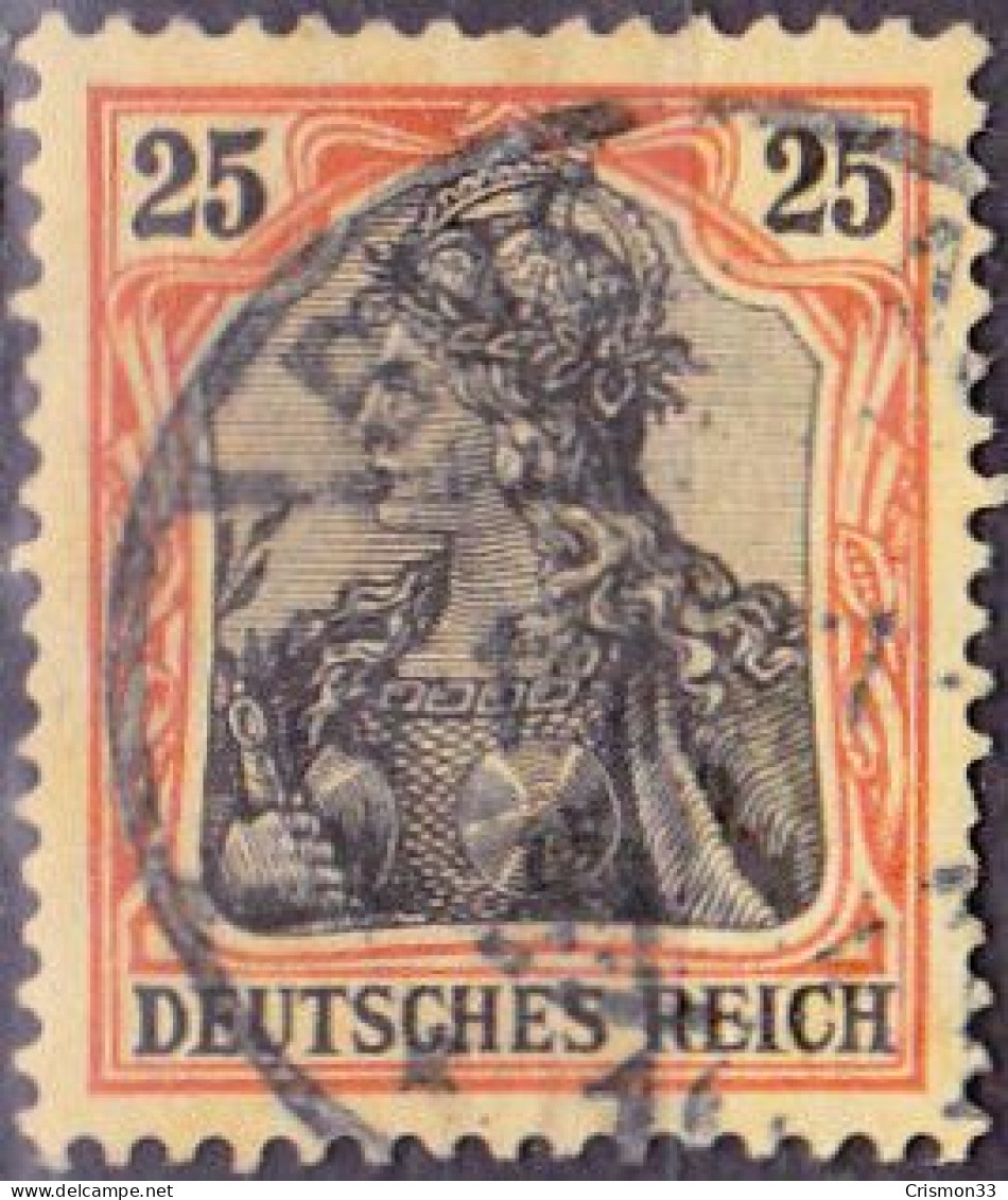 1902 - 1904- ALEMANIA - IMPERIO - GERMANIA DEUSTCHES REICH - YVERT 71 - Gebruikt