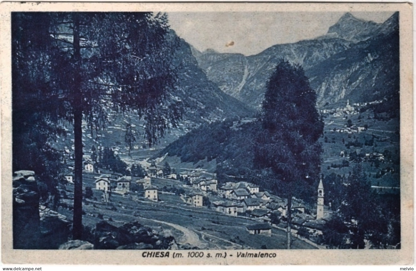 1938-Sondrio Chiesa Valmalenco, Viaggiata - Sondrio