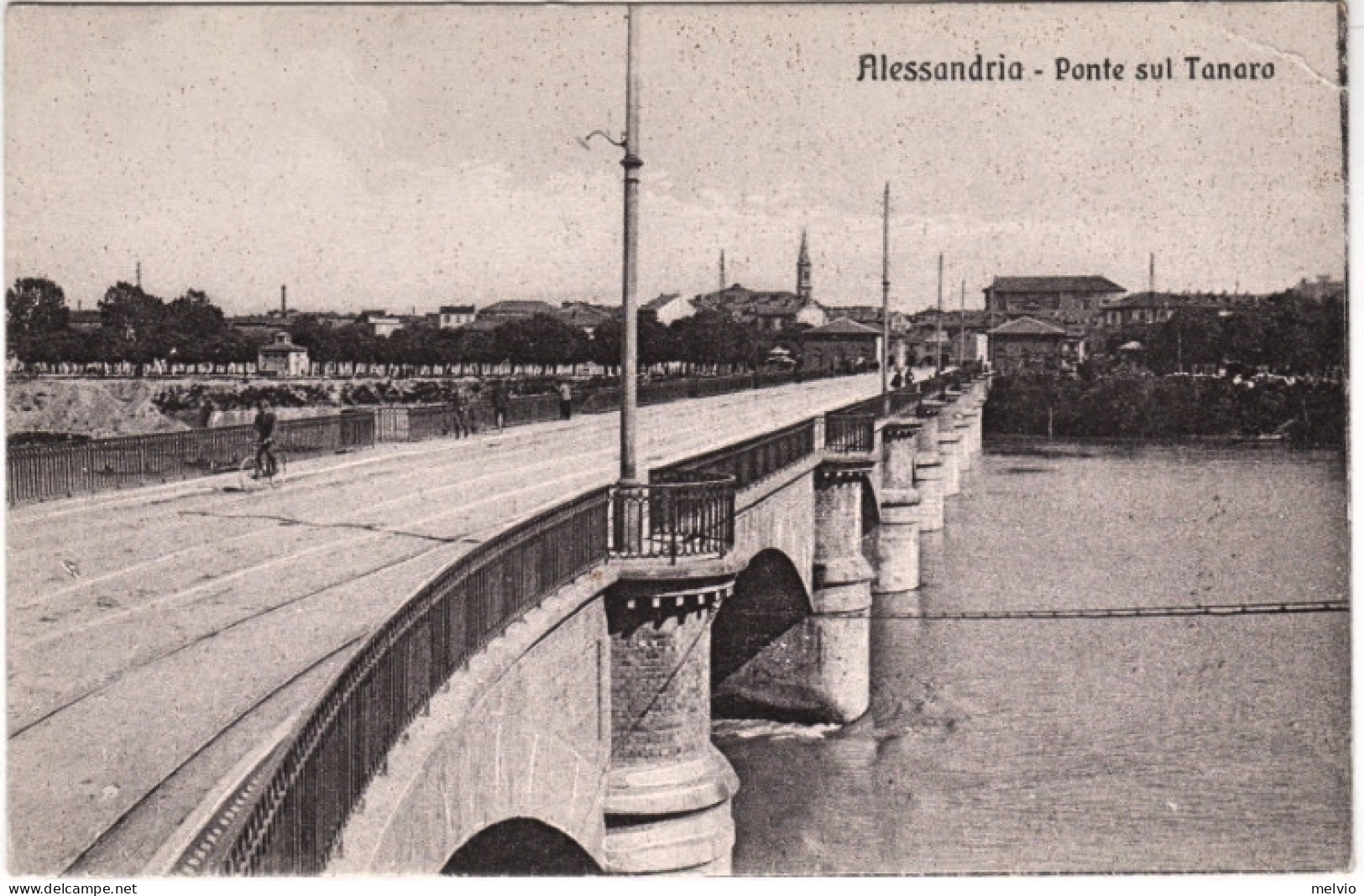 1930circa-Alessandria Ponte Sul Tanaro,non Viaggiata - Alessandria