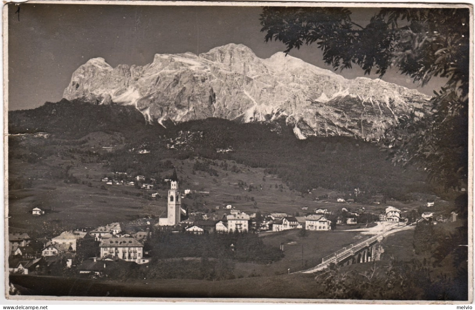 1923-Belluno Cortina D'Ampezzo Colle Tofane Viaggiata - Belluno