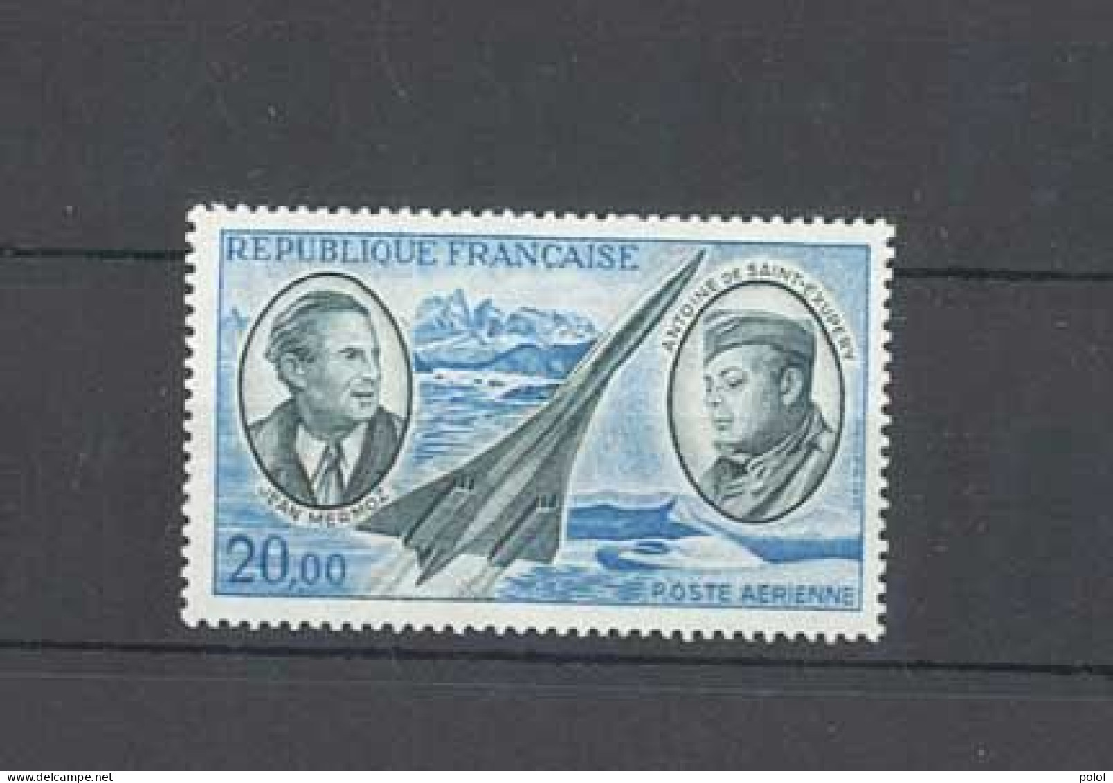 POSTE AERIENNE -  Yvert 44 - Jean Mermoz Et Antoine De Saint Exupéry - 20 F. - Neuf Sans Trace De Charnière - Gomme In - - 1960-.... Ungebraucht