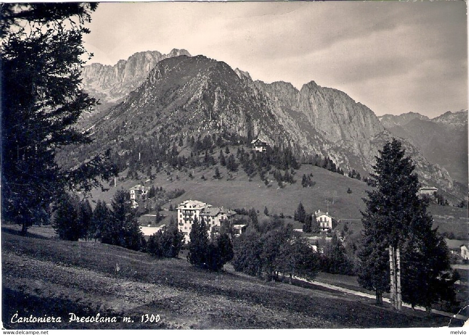 1952-cartolina Foto Cantoniera Della Presolana Affrancata Italia Al Lavoro L.20  - Bergamo