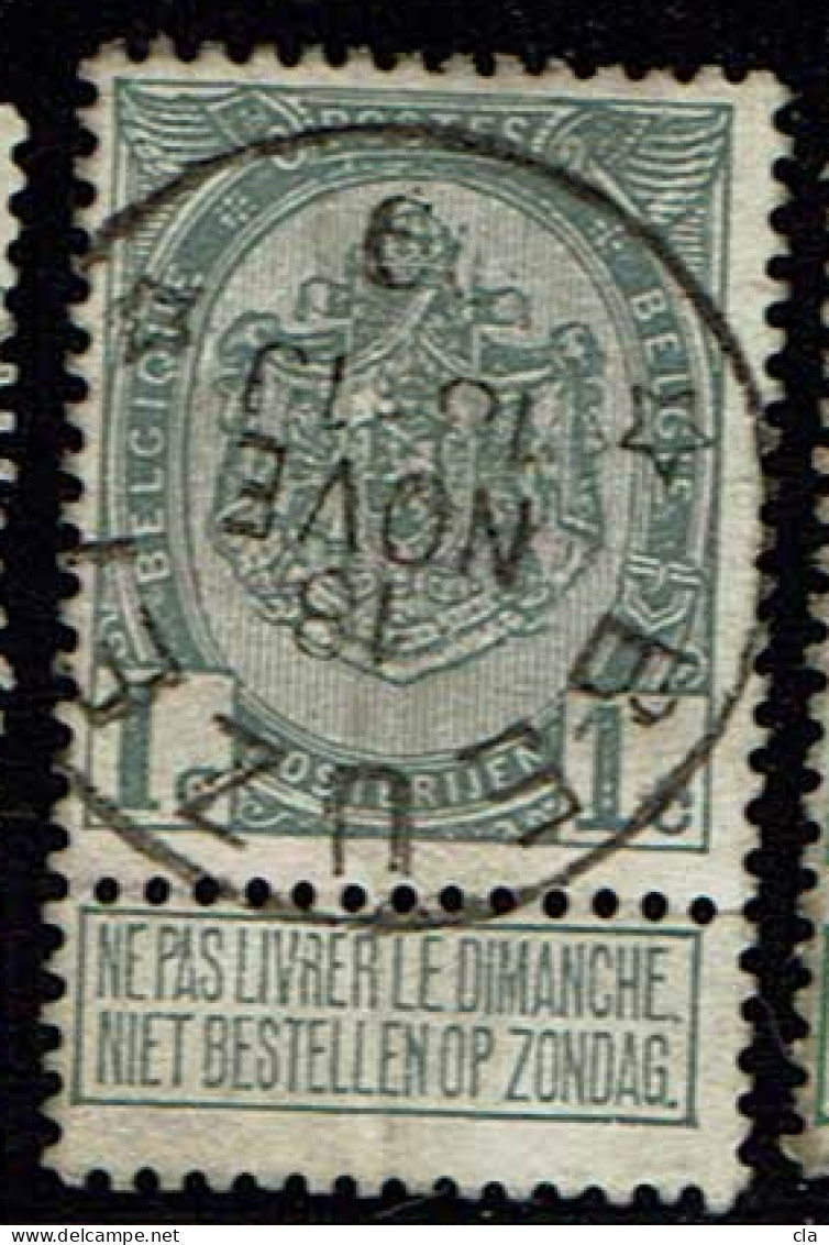 81 Obl  Relais  Beuzet  + 15 - 1893-1907 Coat Of Arms