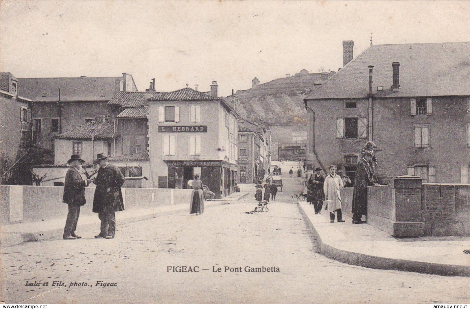 46-FIGEAC LE PONT GAMBETTA - Figeac