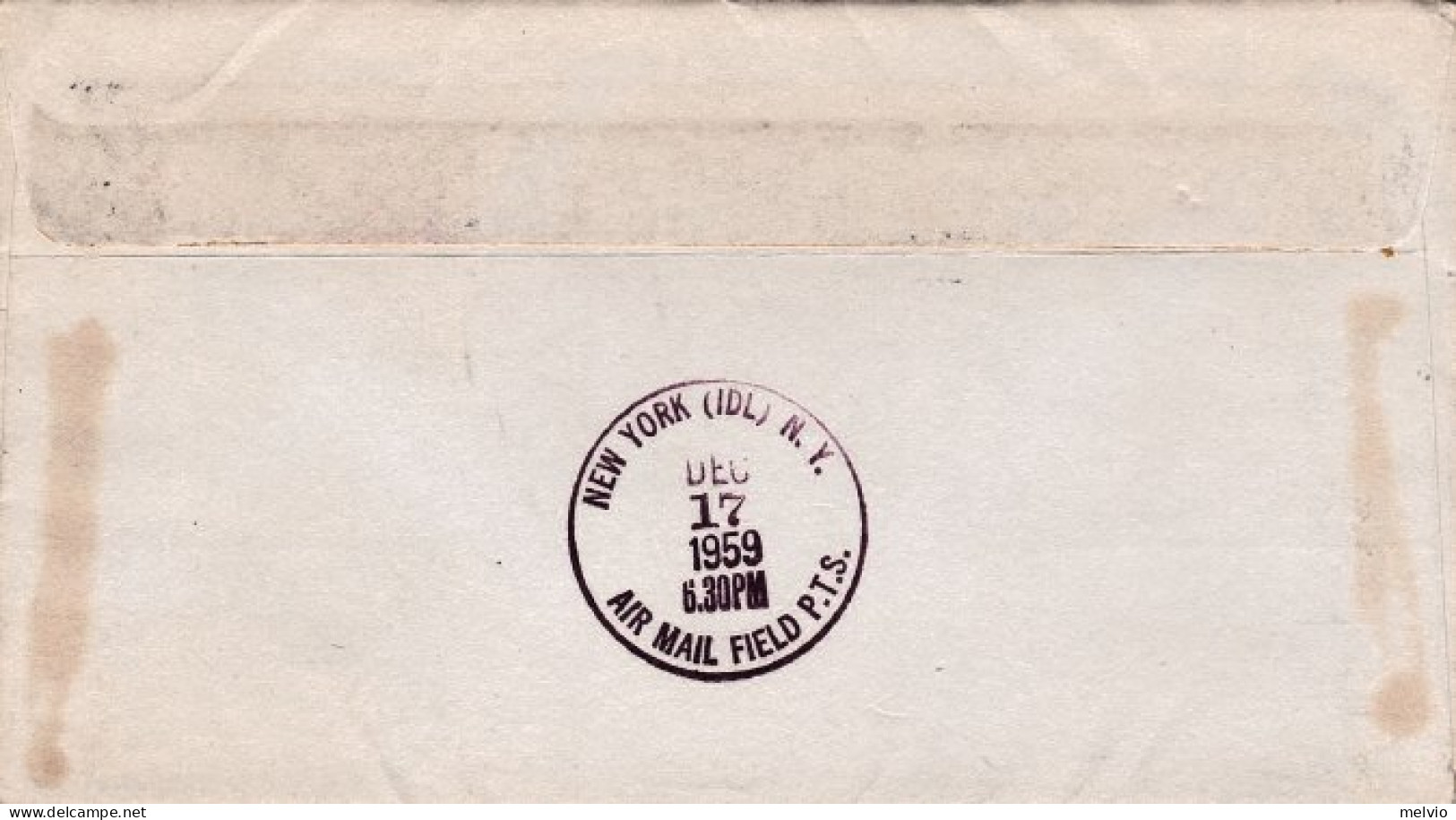 1959-U.S.A. First Jet Flight Cover AM-27 New York Miamia Del 17 Dicembre - 2c. 1941-1960 Covers