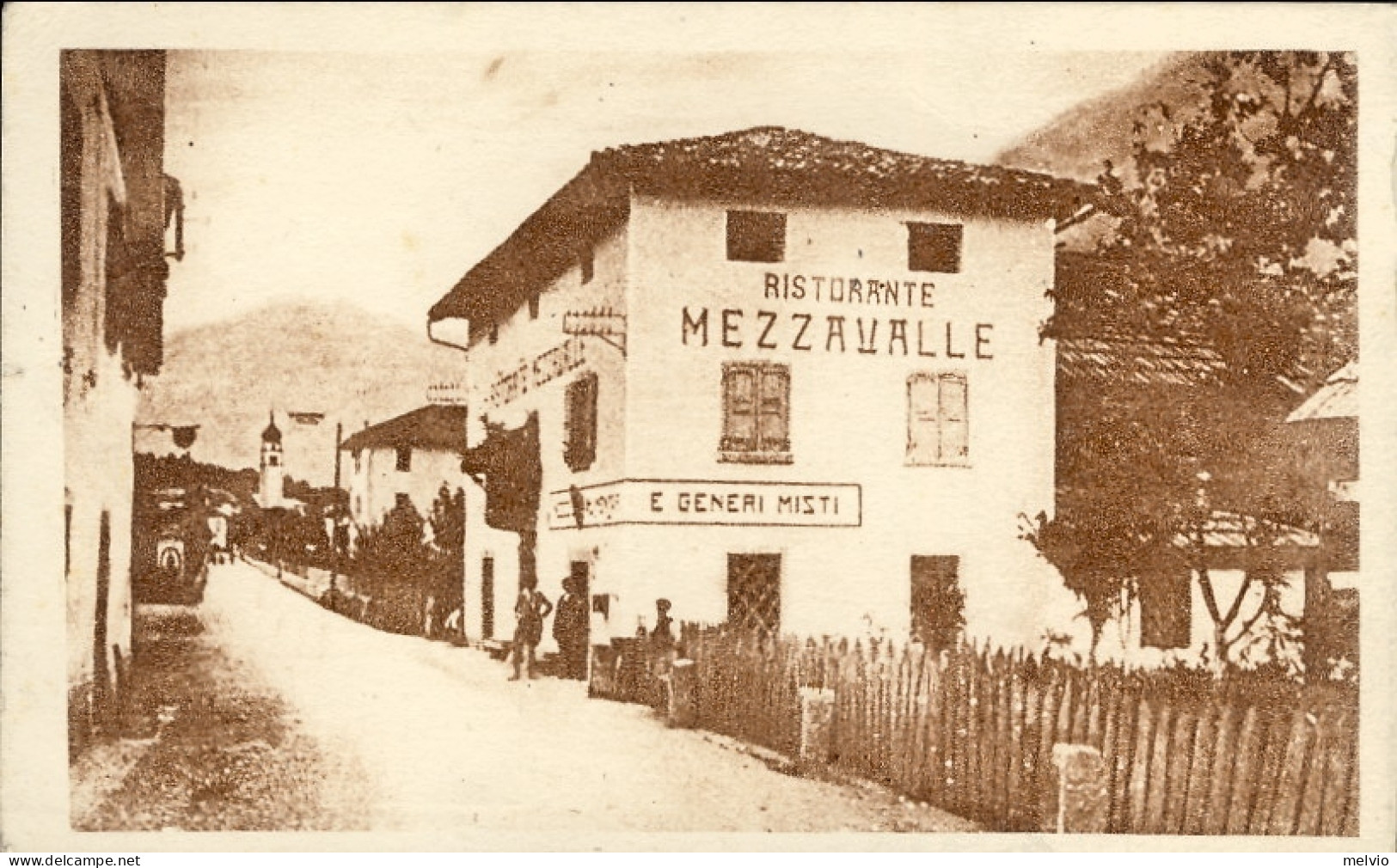 1930-Ristorante Mezzavalle (Trento) Animata - Hotel's & Restaurants