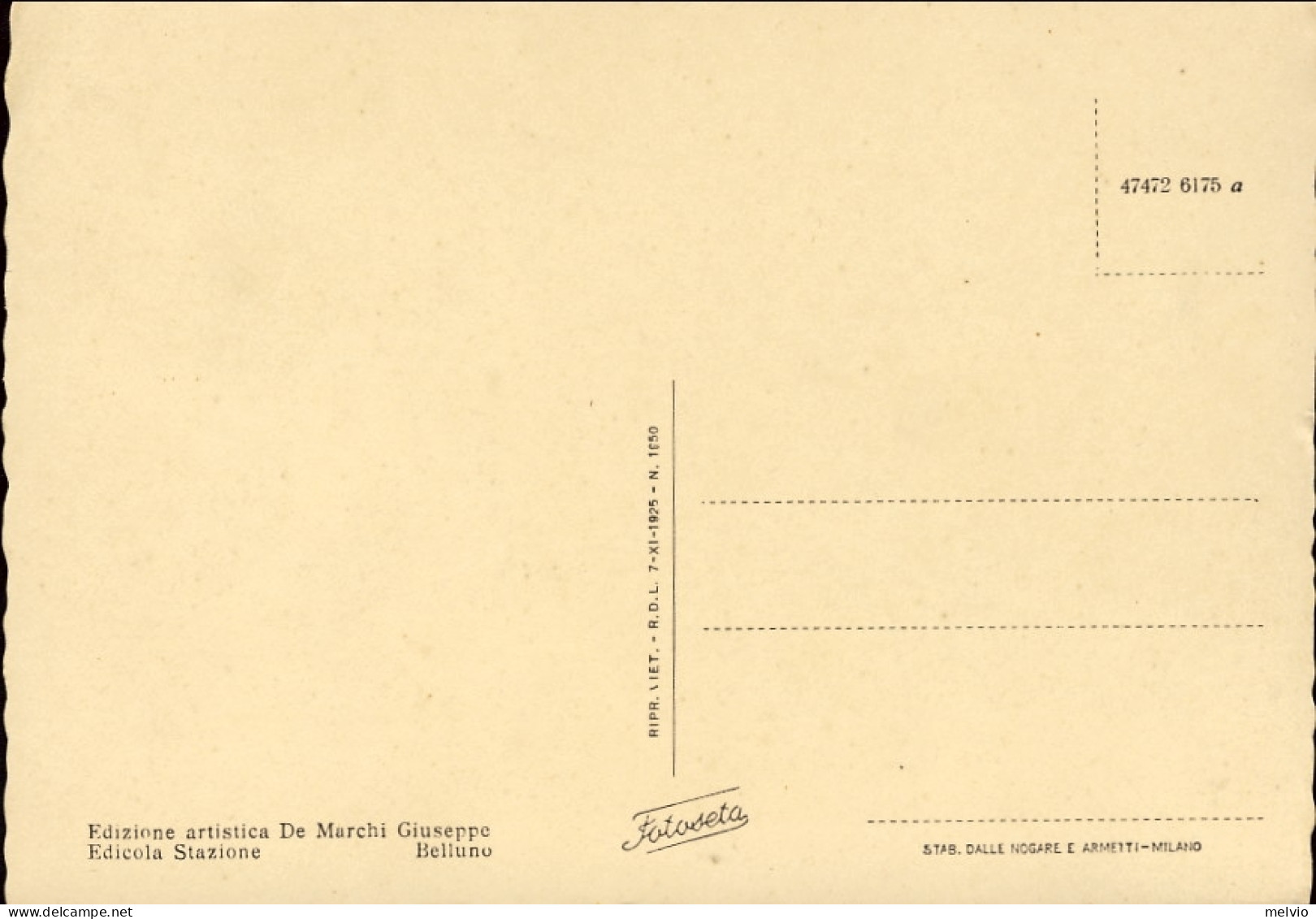 1930circa-Belluno Panorama Generale Verso Le Alpi Agordine - Belluno