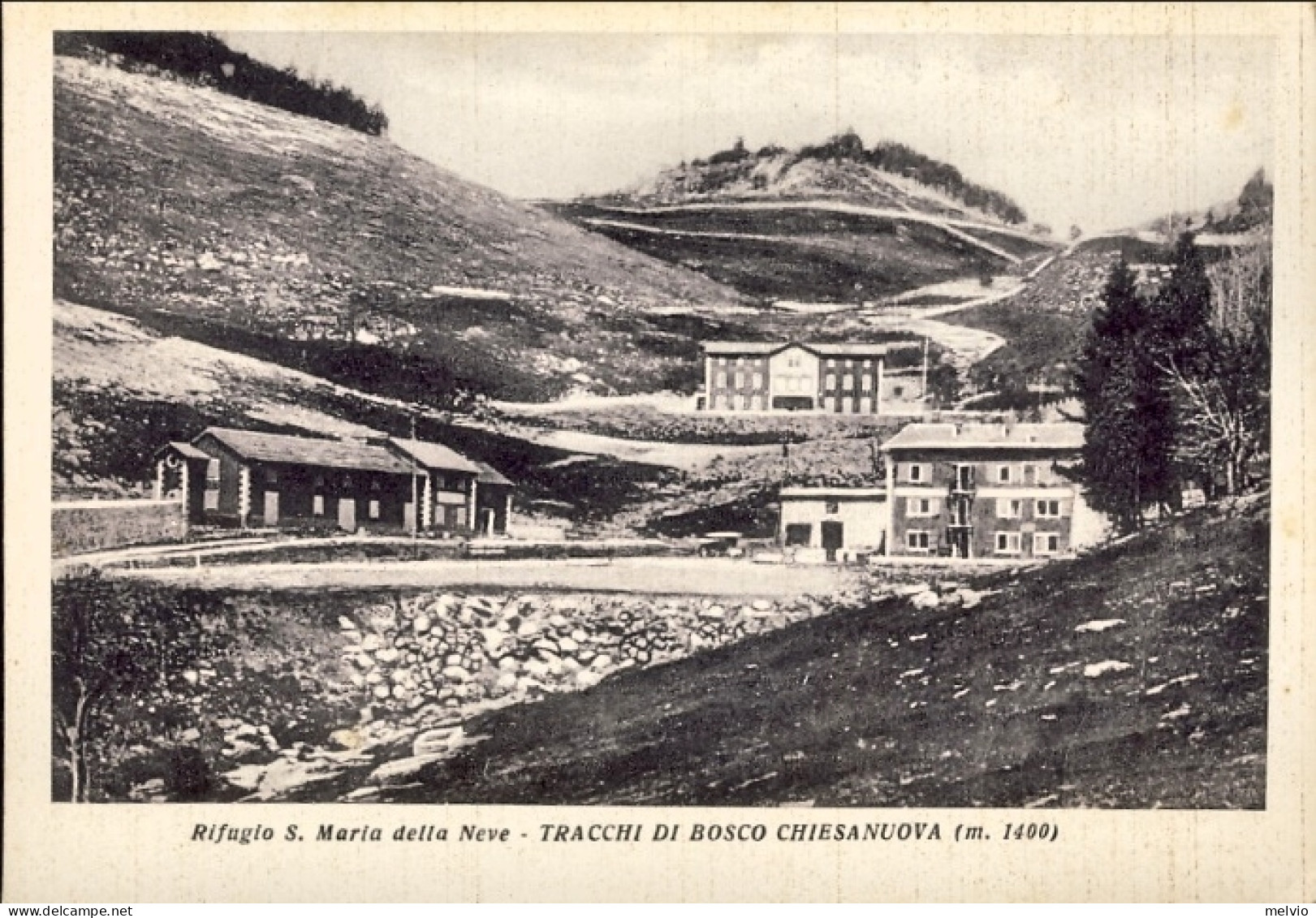 1930circa-Verona Rifugio S.Maria Della Neve Tracchi Di Bosco Chesanuova - Verona