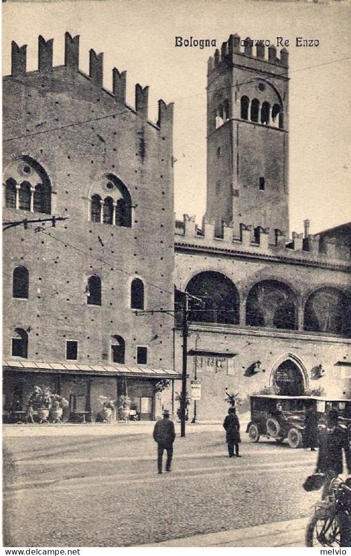 1930circa-"Bologna-palazzo Re Enzo"non Viaggiata - Bologna