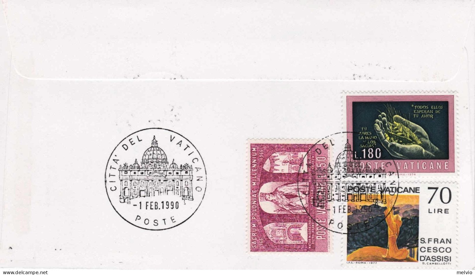 1990-Tchad S.S. Giovanni Paolo II^dispaccio Volo Straordinario Rientro Da N'Djam - Airmail