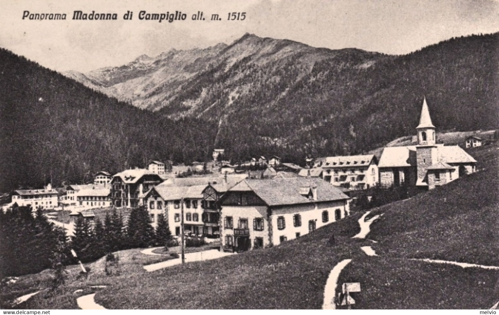 1930ca.-Madonna Di Campiglio Belluno, Non Viaggiata - Belluno