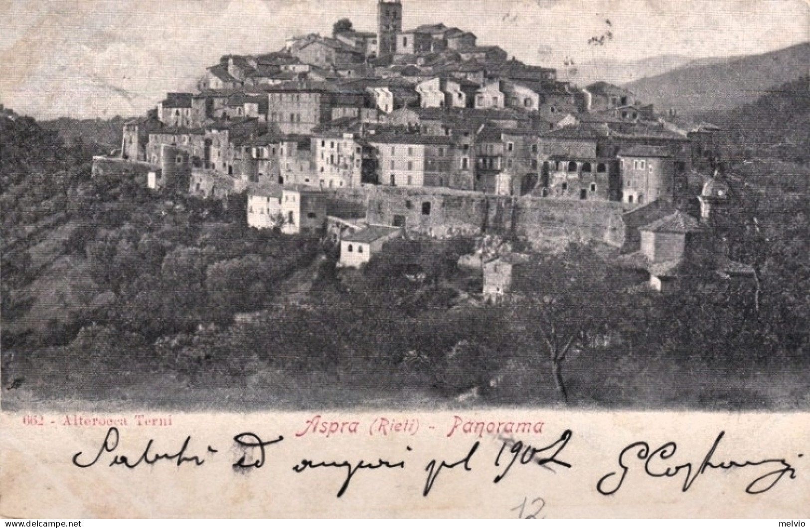 1905-Terni Aspra Viaggiata - Terni