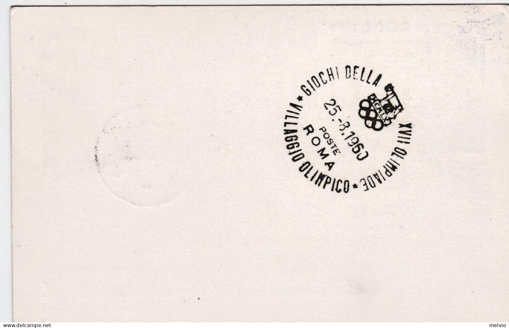1960-Belgio Bruxelles Cartolina Ill. Volo Speciale Olimpico Monaco Roma Del 25 A - Covers & Documents