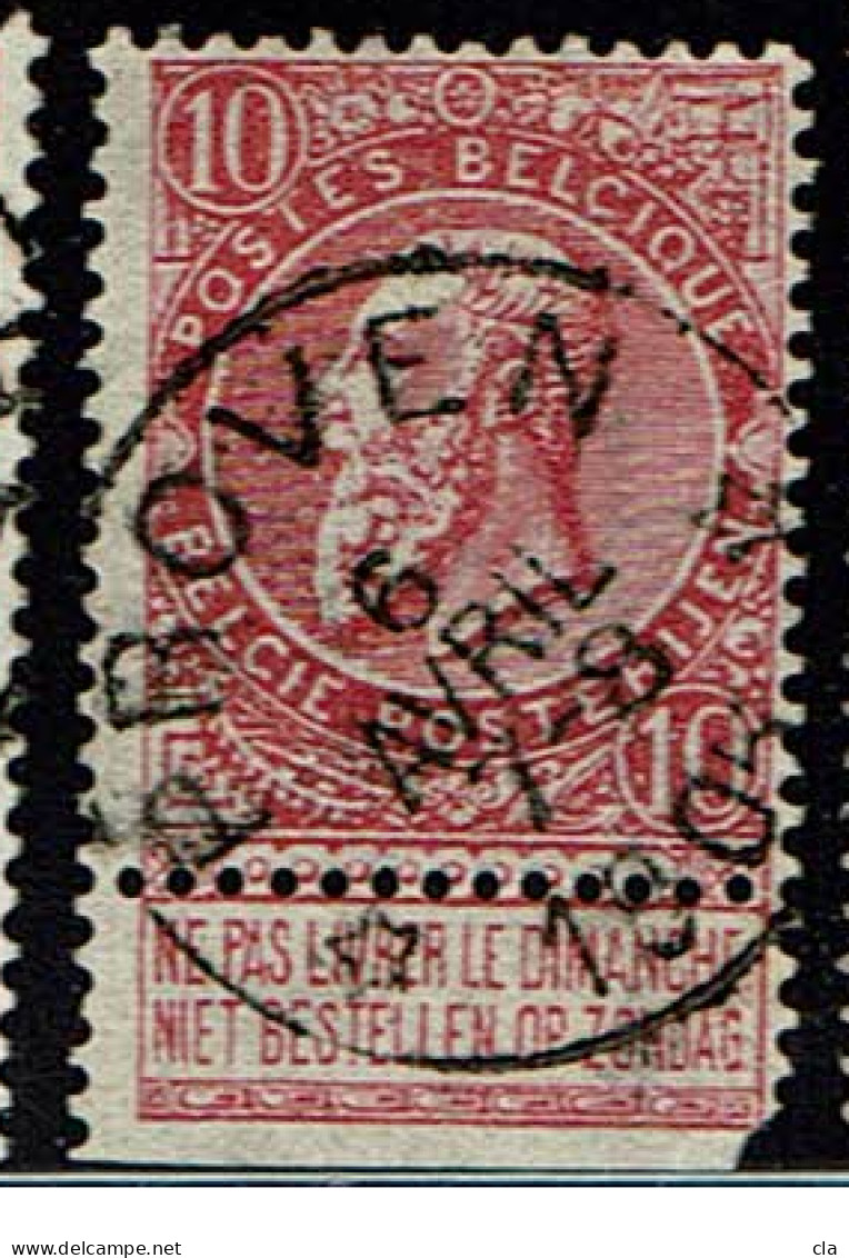 58 Obl  Relais Proven  + 10  Défauts - 1893-1900 Fijne Baard